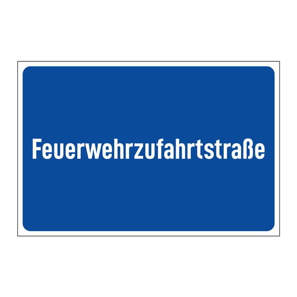 Feuerwehrzufahrtstraße