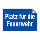 Platz für die Feuerwehr