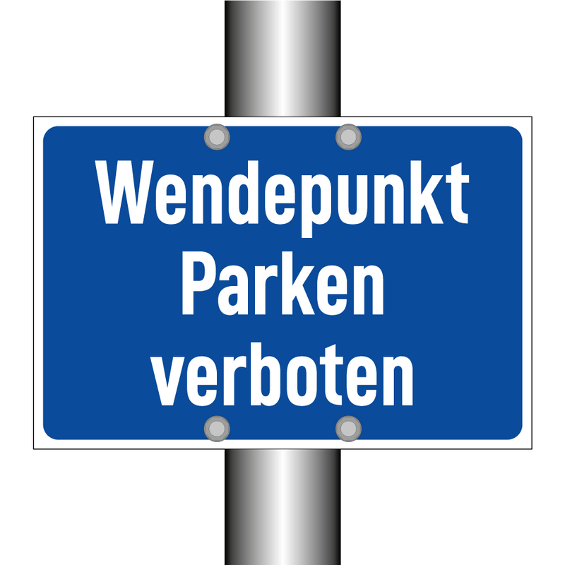 Wendepunkt Parken verboten