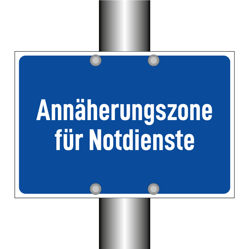Annäherungszone für Notdienste