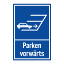 Parken vorwärts