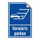 Vorwärts parken