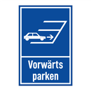 Vorwärts parken