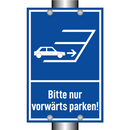Bitte nur vorwärts parken!