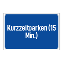 Kurzzeitparken (15 Min.)