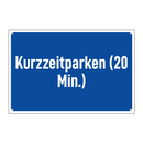Kurzzeitparken (20 Min.)