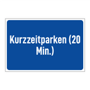Kurzzeitparken (20 Min.)