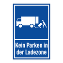 Kein Parken in der Ladezone