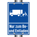 Nur zum Be- und Entladen