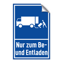 Nur zum Be- und Entladen