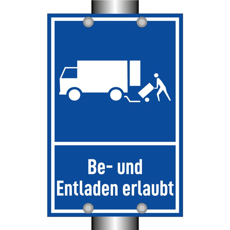 Be- und Entladen erlaubt