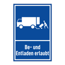 Be- und Entladen erlaubt