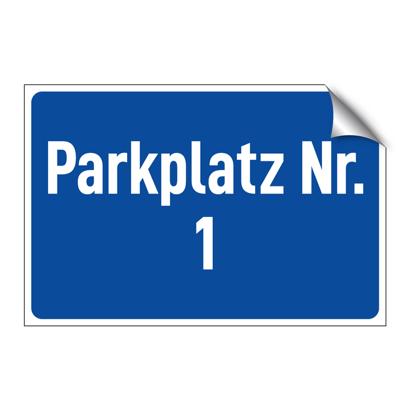 Parkplatz Nr. 1