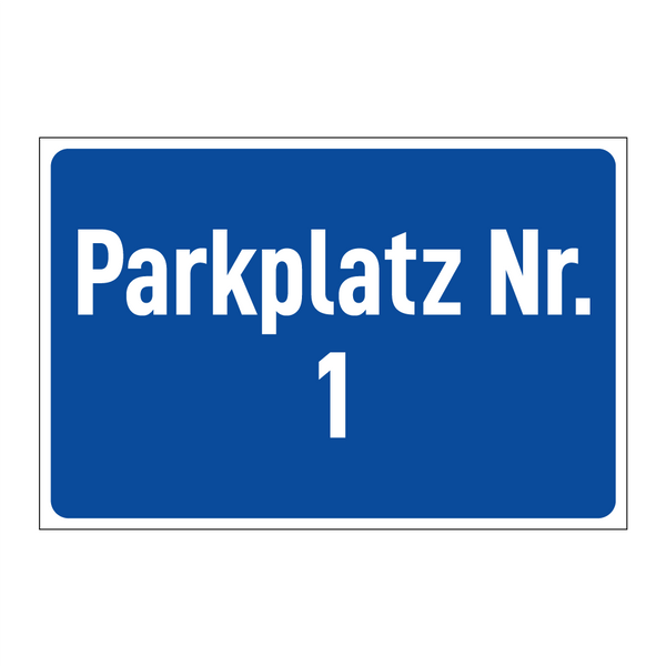 Parkplatz Nr. 1