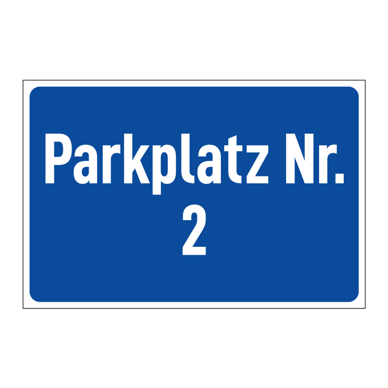 Parkplatz Nr. 2