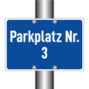Parkplatz Nr. 3