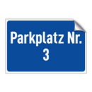 Parkplatz Nr. 3