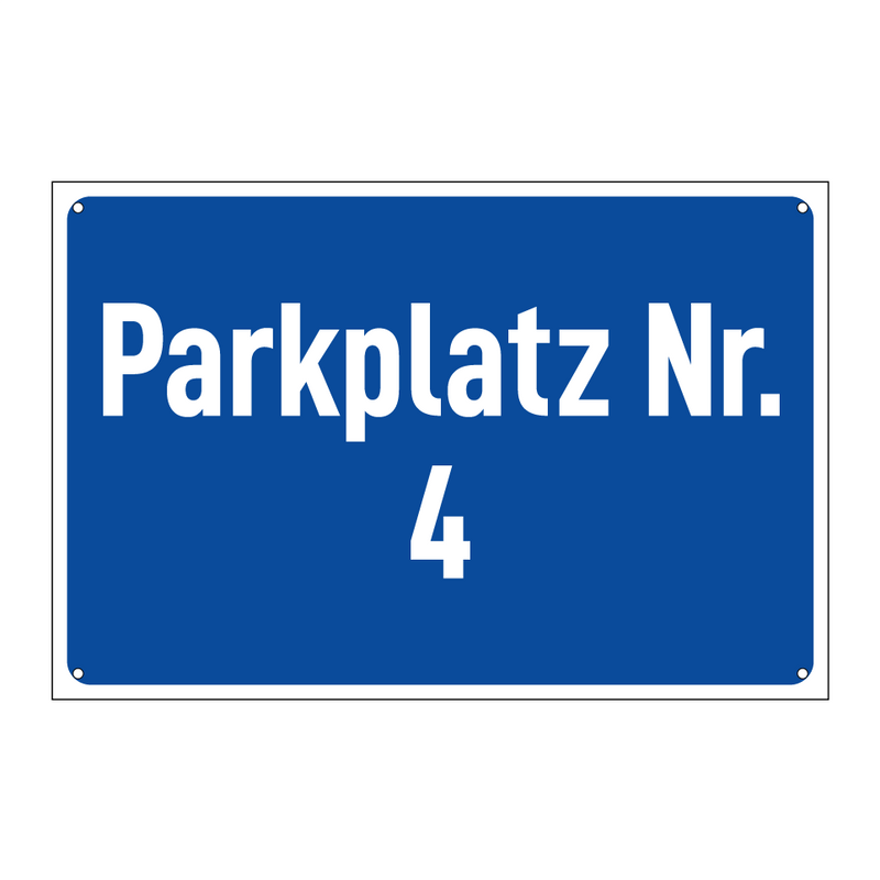 Parkplatz Nr. 4