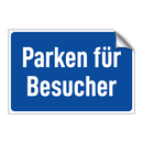 Parken für Besucher