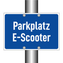 Parkplatz E-Scooter