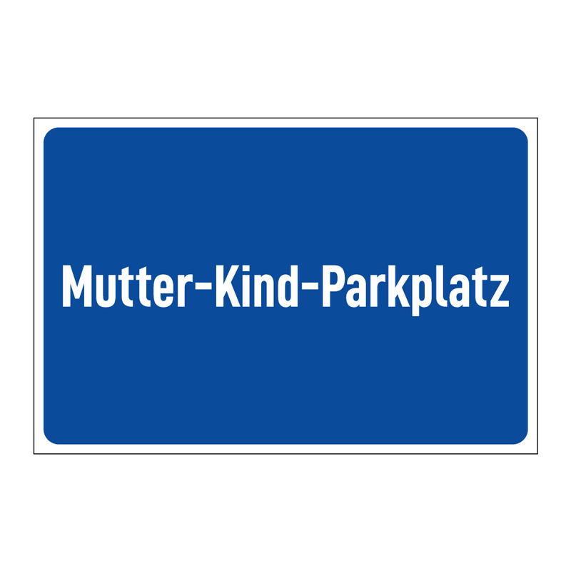 Mutter-Kind-Parkplatz