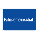 Fahrgemeinschaft