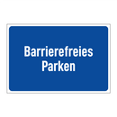 Barrierefreies Parken