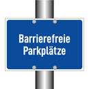 Barrierefreie Parkplätze