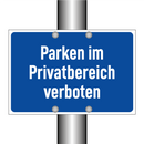 Parken im Privatbereich verboten