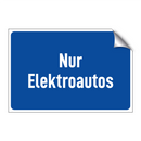 Nur Elektroautos
