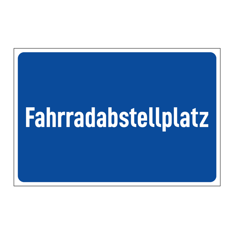 Fahrradabstellplatz