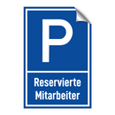 Reservierte Mitarbeiter