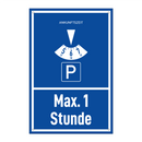Max. 1 Stunde