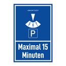 Maximal 15 Minuten