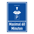 Maximal 60 Minuten