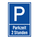 Parkzeit 2 Stunden