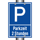 Parkzeit 2 Stunden