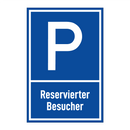 Reservierter Besucher