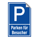 Parken für Besucher