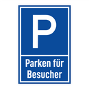 Parken für Besucher