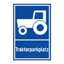 Traktorparkplatz