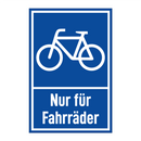 Nur für Fahrräder