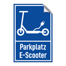 Parkplatz E-Scooter