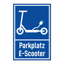 Parkplatz E-Scooter