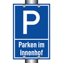 Parken im Innenhof