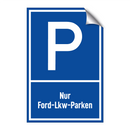 Nur Ford-Lkw-Parken
