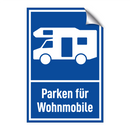 Parken für Wohnmobile