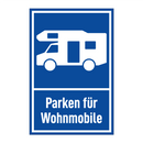 Parken für Wohnmobile