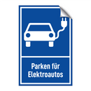 Parken für Elektroautos