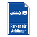 Parken für Anhänger